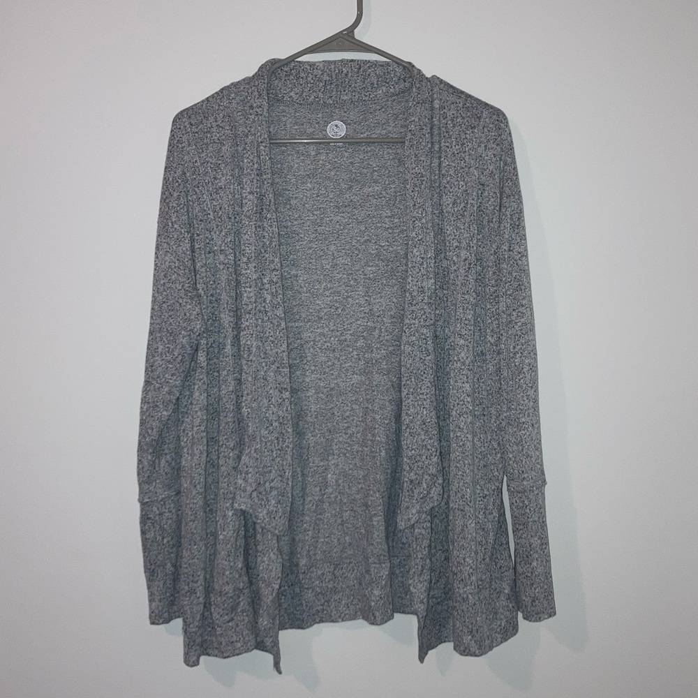 Women's Heather Gray Cardigan